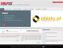 Tablet Screenshot of conlex.pl